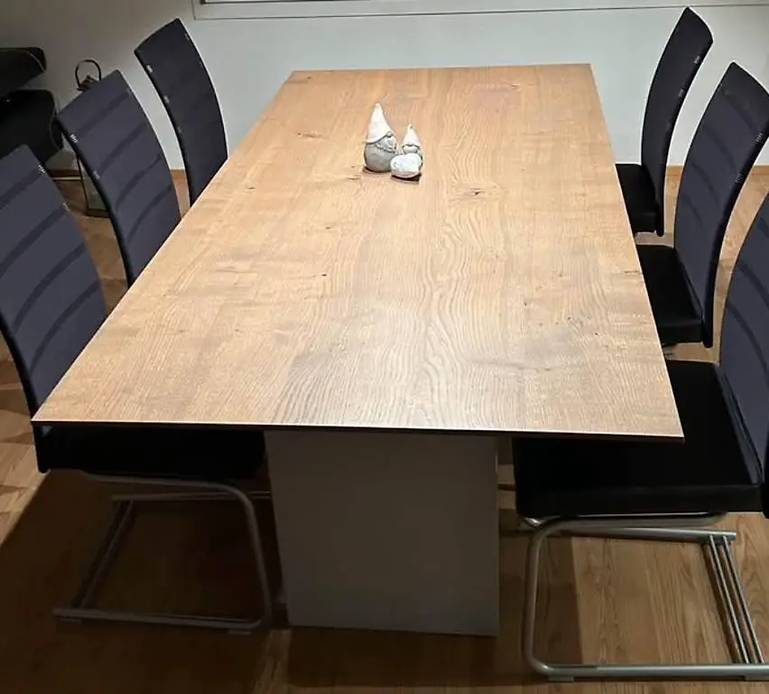 Esszimmertisch Asteiche ausziehbar