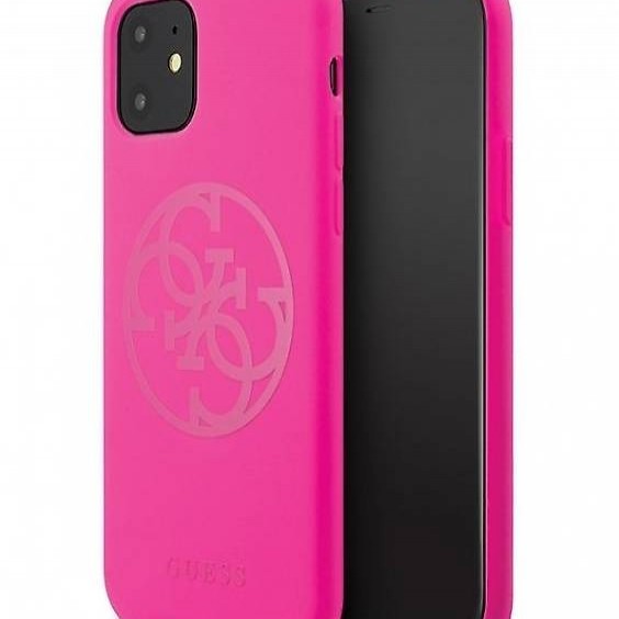  GUESS - 4G SILICON COLLECTION TONE CASE - APPLE iPhone 11