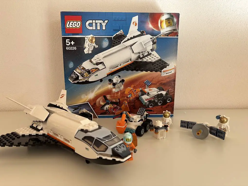 Lego City - Mars Forschungsshuttle 60226 + 30365