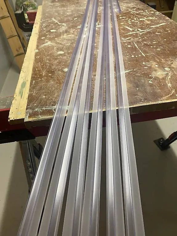 Glastürdichtung für Glaswand 10mmm