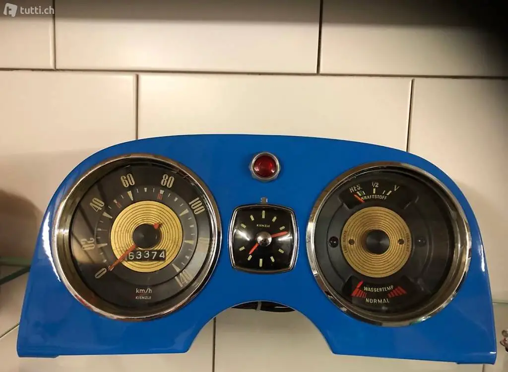 DKW Armaturen in Blau