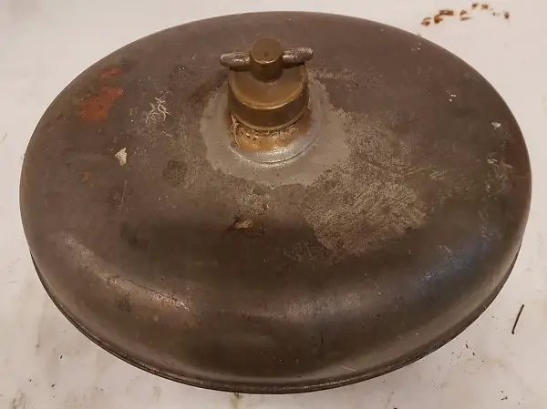 Bettflasche antik zu Holzofen Herd