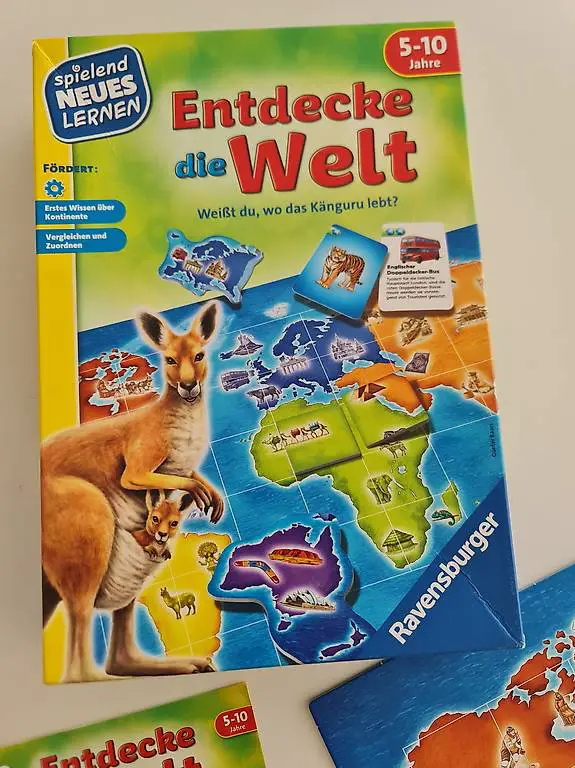 Gesellschaftspiel "Entdecke die Welt" von Ravensburger