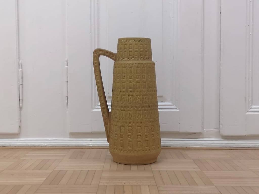 Grosse Inka Keramik Vase vintage Bodenvase 60er 70er Design