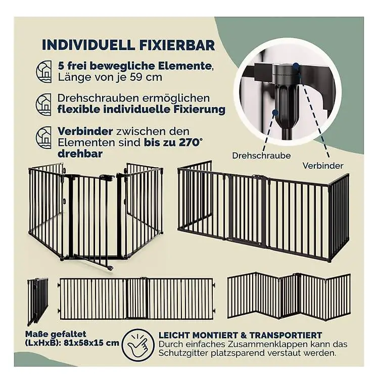 Schutzgitter/ Treppenschutz/ Kaminschutz