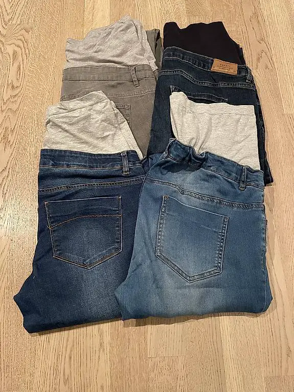 Umstandshosen mit Baumwollbund