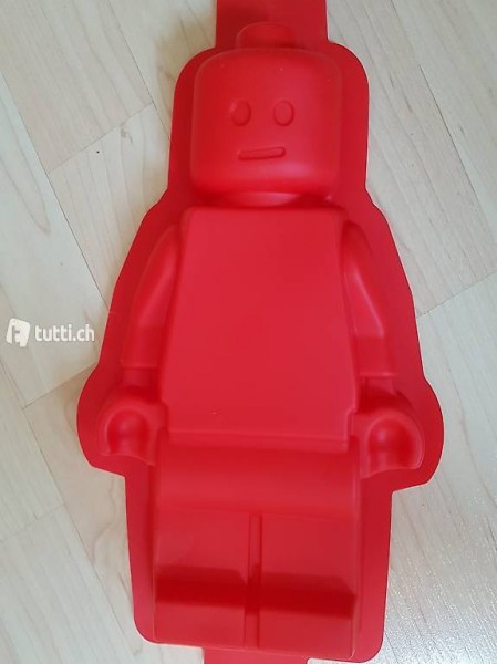 Kuchenform Silikon Legomännchen