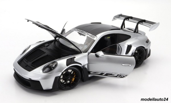 Porsche 911 (992) GT3 RS Weissach Package 2022 silber / 1:18