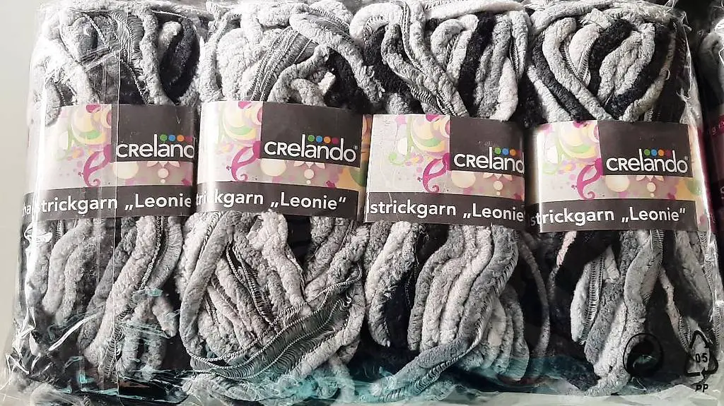 Wolle- Strickgarn "Leonie" von Crelando 20 Stk