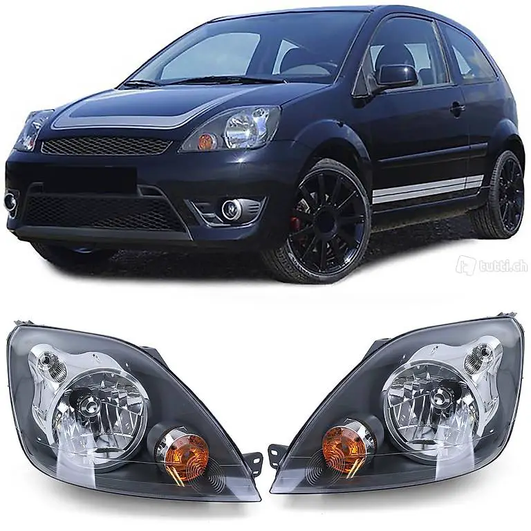  Ford Fiesta JH JD, 05-07, Scheinwerfer Satz