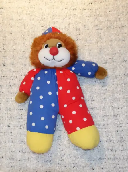 Peluche ourson clown