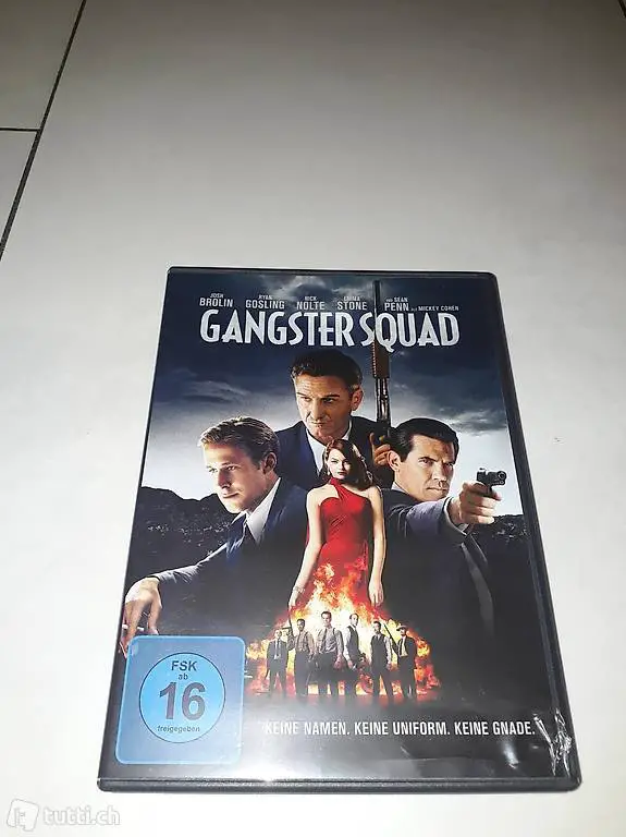 DVD, Gangster Squad