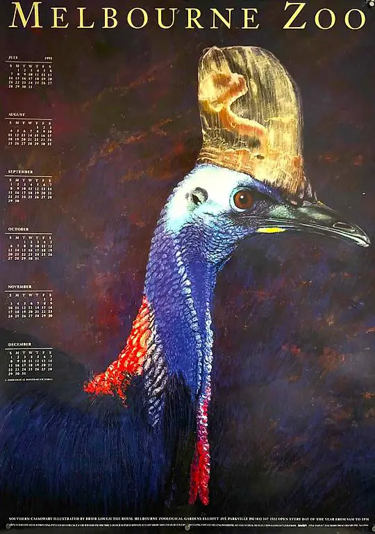 1991 Melbourne Zoo Poster