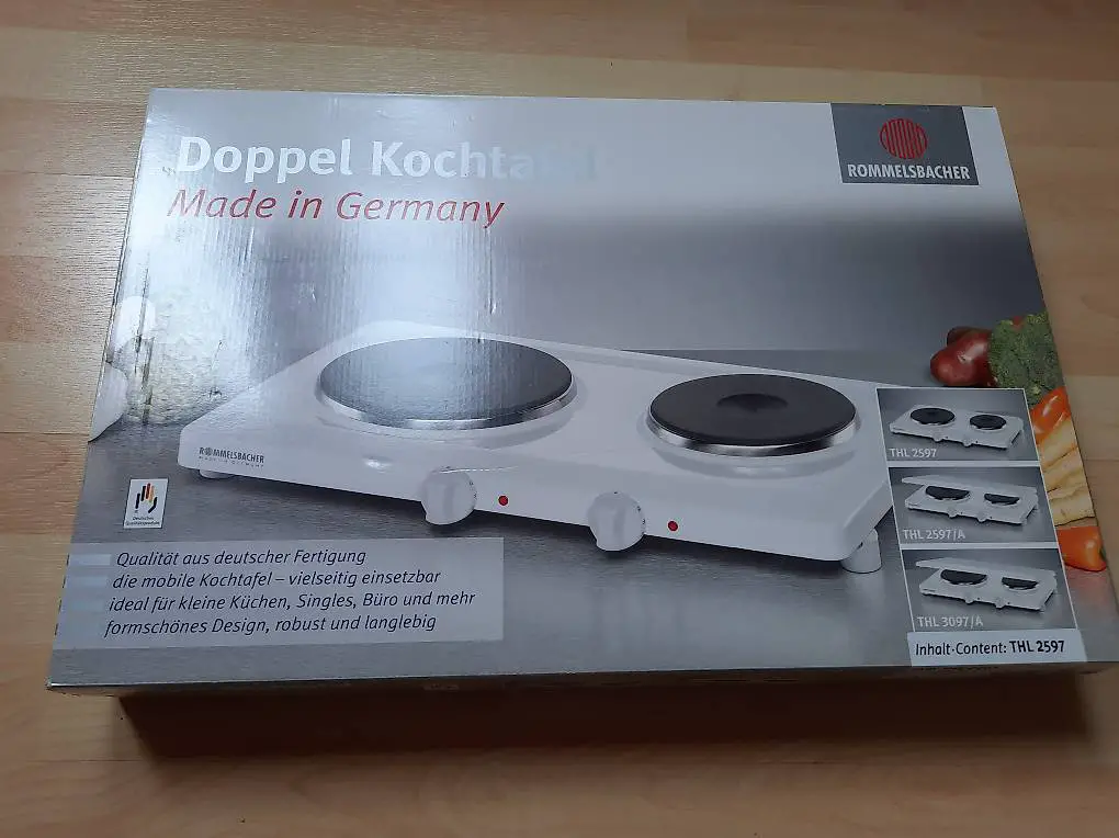 Rommelsbacher Doppelkochplatte