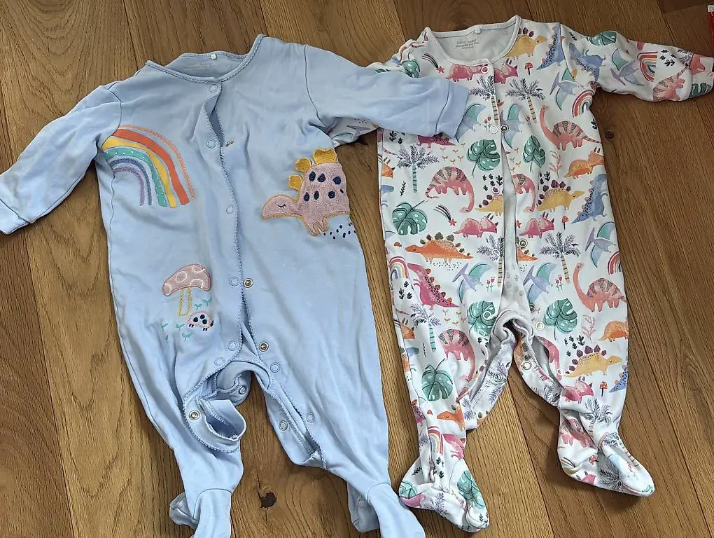 Schlafanzug 2x, Grösse 68