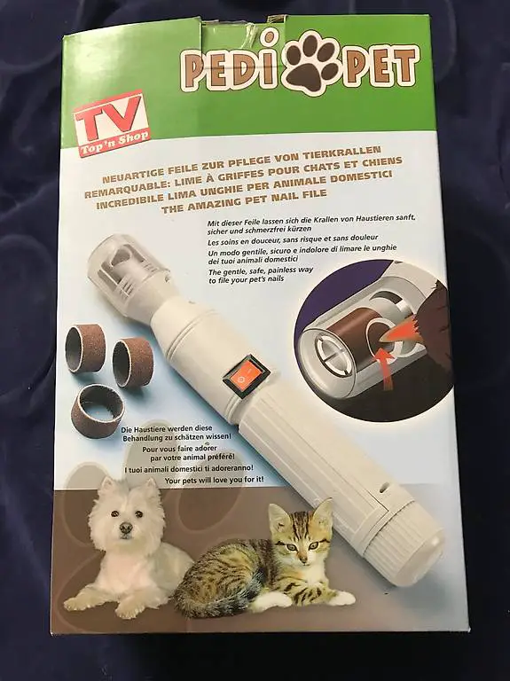 Neuartige Feile zur Pflege von diversen Tierkrallen