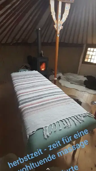 Massagen in der Jurte