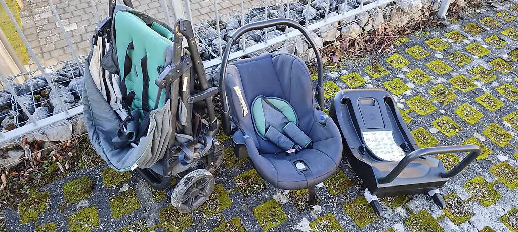 Hauck Kinderwagen Rapid 4 Plus + Isofix Base Comfortfix