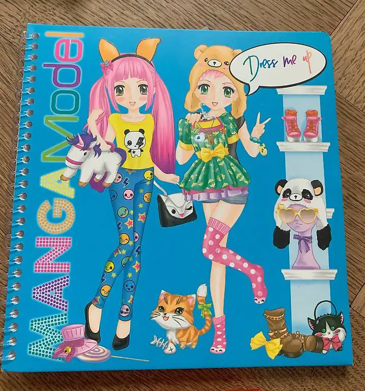 Manga Model Sticker teil gebraucht