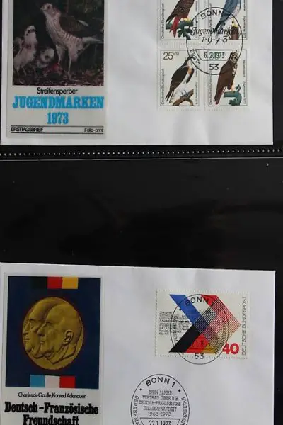 Lot FDC 73/74 BRD/Berlin (54 Stk)