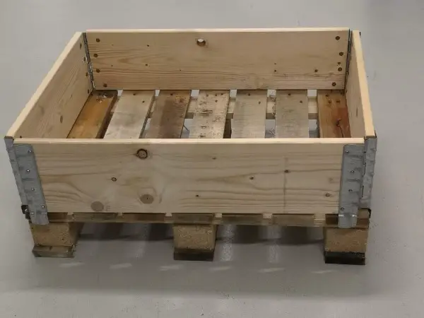 5 Stk Halb Paletten mit Faltrahmen