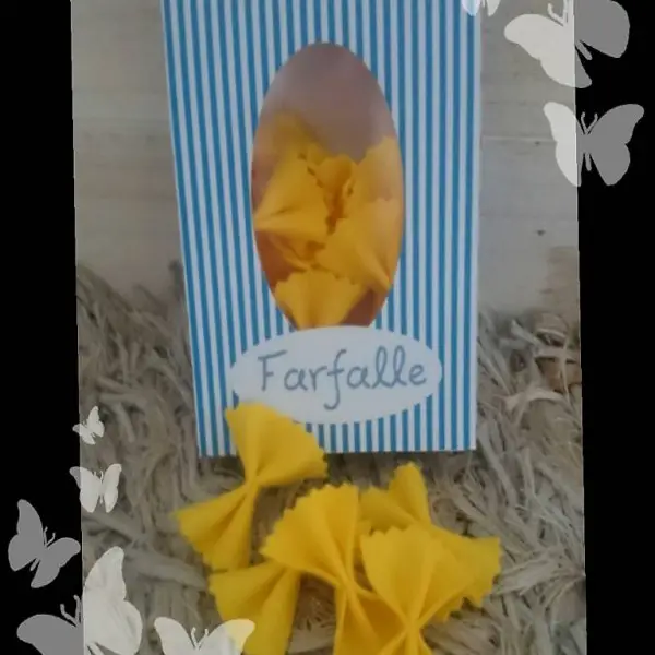 Hausgemachte Nudeln aus Filz