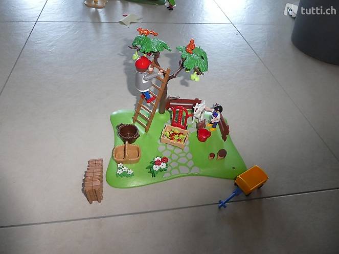 Playmobil Apfel pflücken gem. Foto vorne