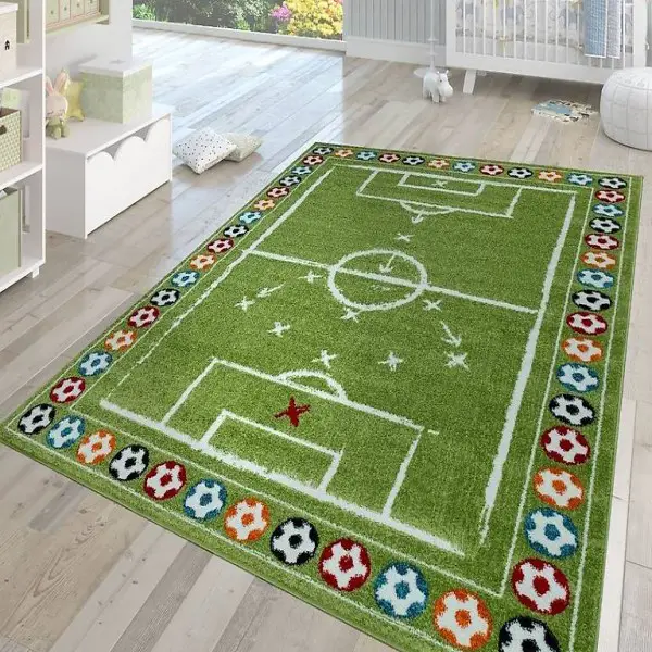  Teppich Kinderteppich Fussball