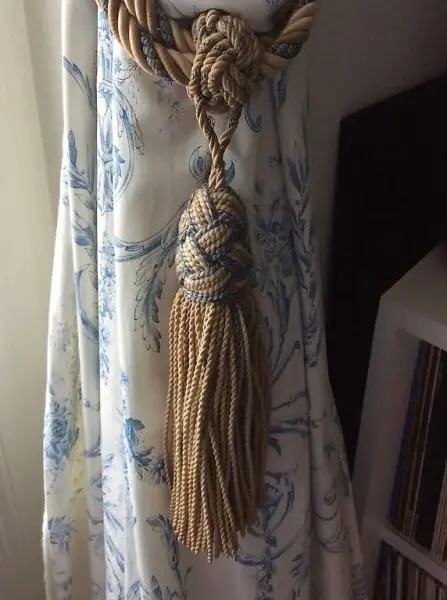 Vorhangquaste quaste Vorhangraffer Possamente shabby shabby