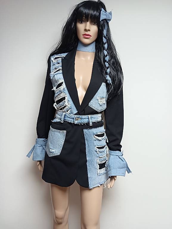 Unikat damenblazer, neu mit etikett, handmade