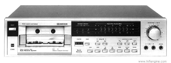 Kassetten Tape Deck Dual