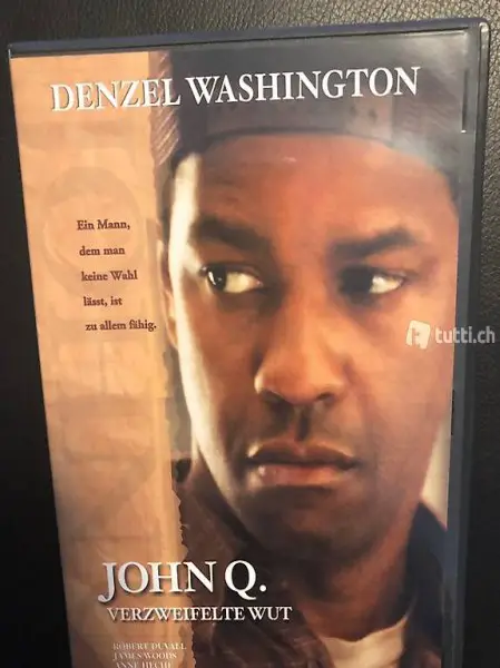 DVD John Q. Verzweifelte wut
