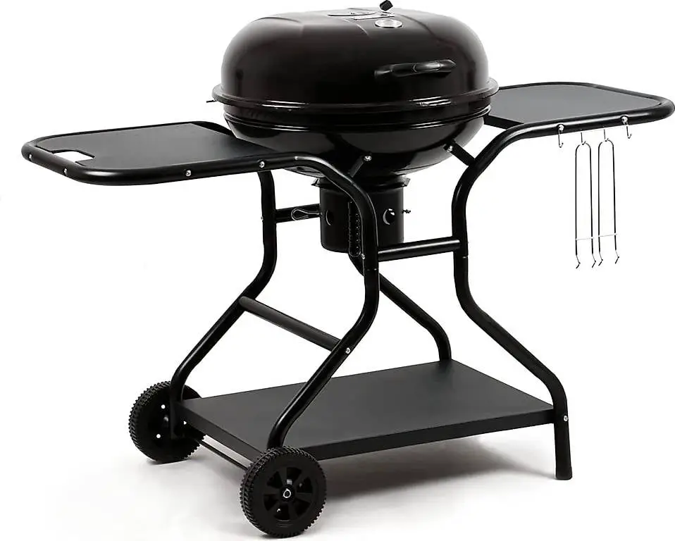 Kugelgrill Ø 57 cm mit Ablagefläche und Grillrostheber