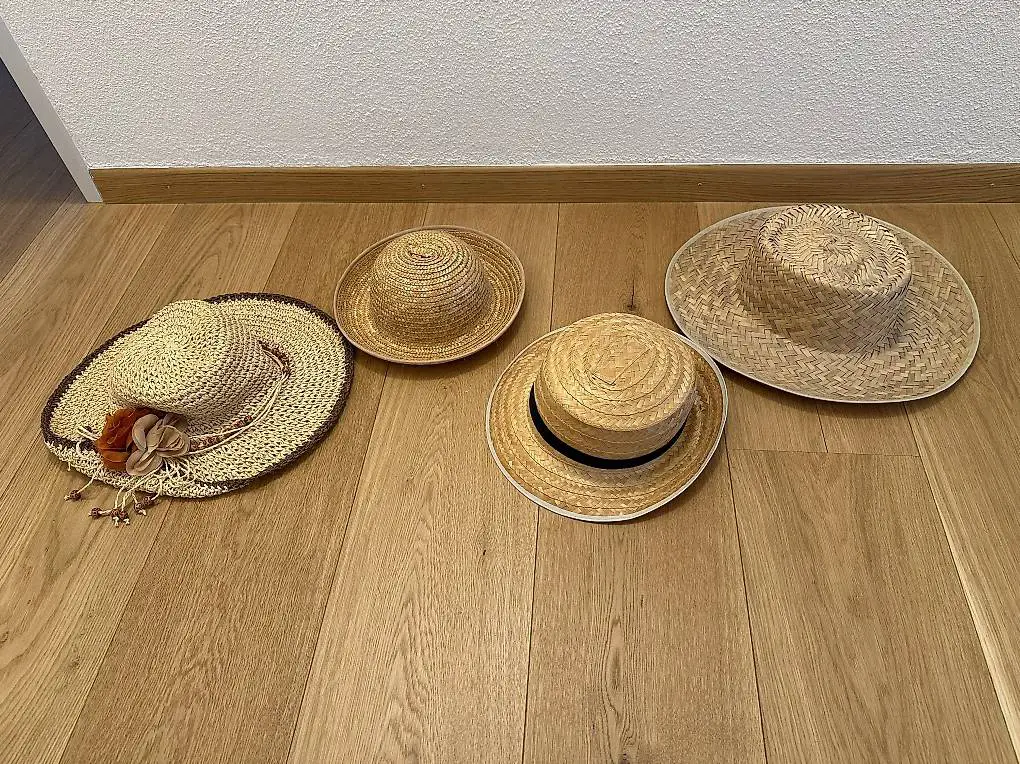 Diverse Strohhüte / Sonnenhüte