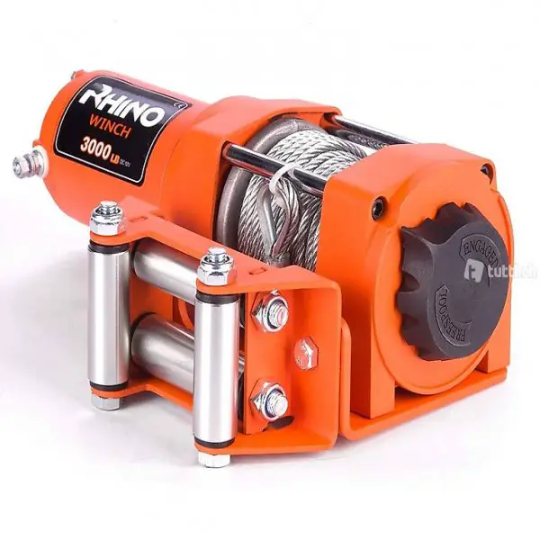  Elektrische Seilwinde 12V Stahl