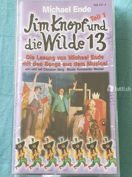  Jim Knopf und die Wilde 13 Teil 1 Michael Ende Kassette
