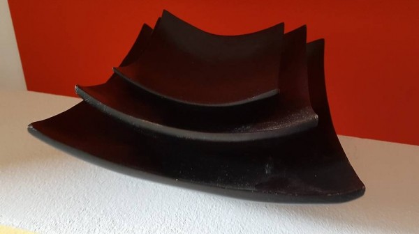 3-er Set Schalen aus Holz Thailand