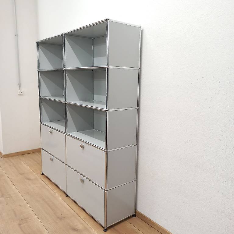 USM Haller Regal Lichtgrau 2x5