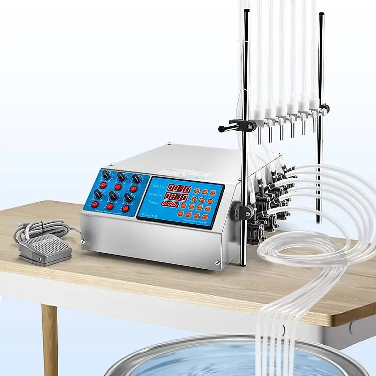 Flüssigkeitsfüllmaschine, 12kg, 700ml min, 25x30x15cm
