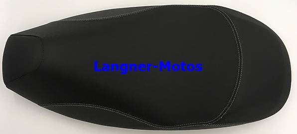 Sportsitzbank OEM PIAGGIO Vespa GT GTS GTV 125-300 schwarz