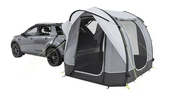 Aufblasbares Heckzelt zu SUV