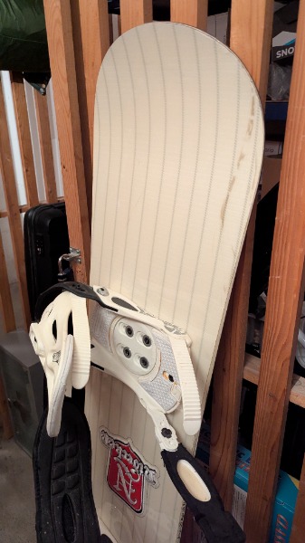 Nidecker Snowboard-Set inkl. Bindung & Schuhe