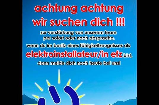 Elektroinstallateur/in EFZ