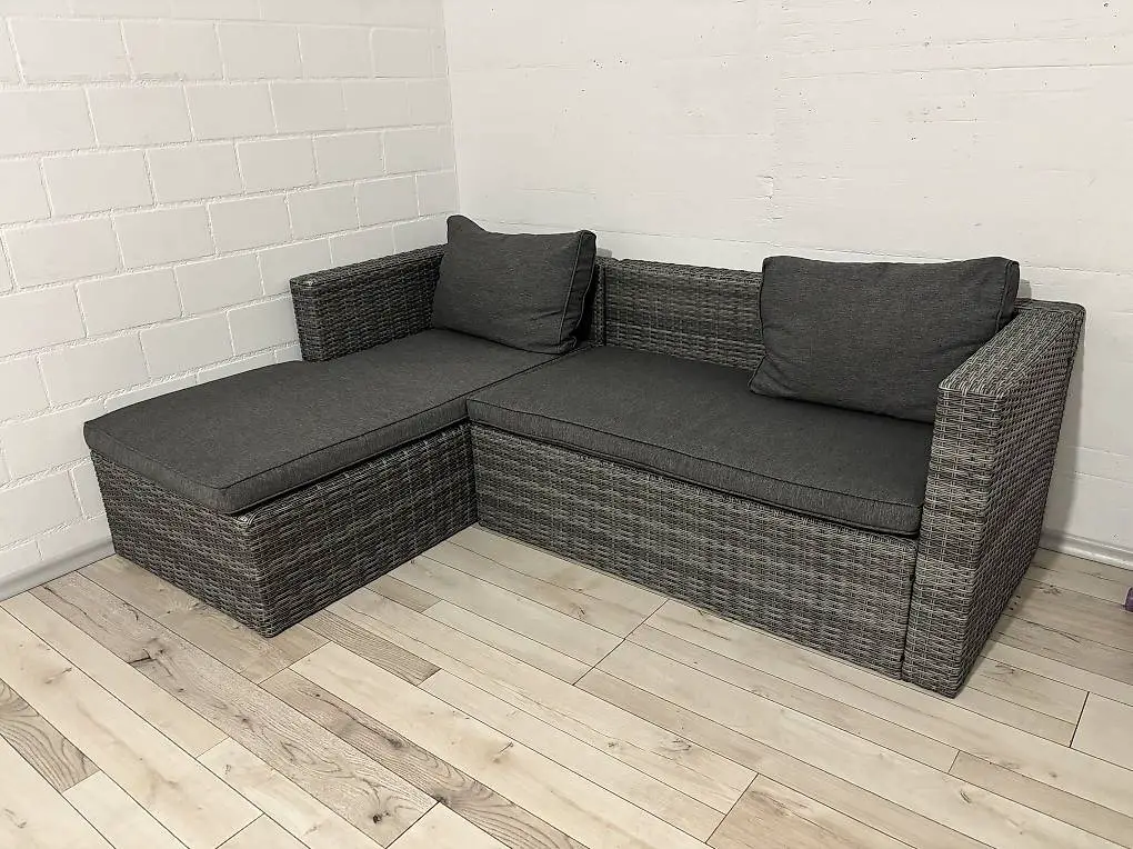 Gartenmöbel - Sofa aus Rattan