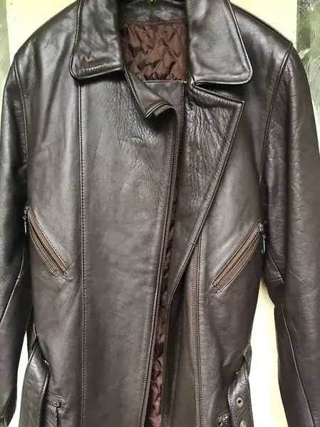 Damen echte Lederjacke Grösse M neu dunkelbraun