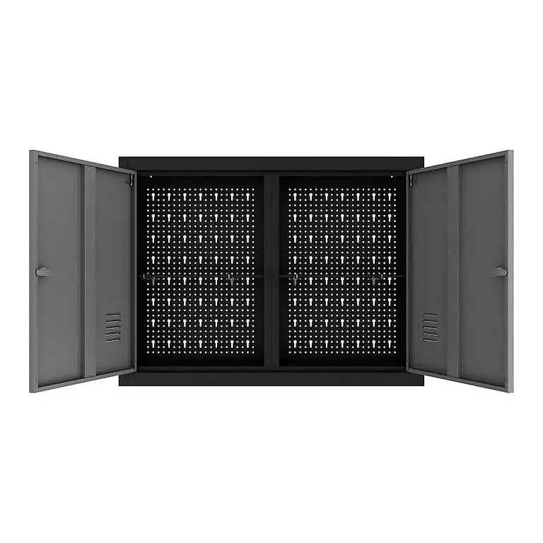 Werkzeugschrank mit Lochwand 80 x 60 cm