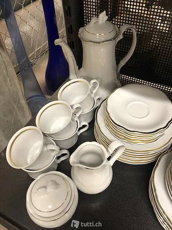 wunderschöner Kaffeeservice für 12 Peronen Mitterteich