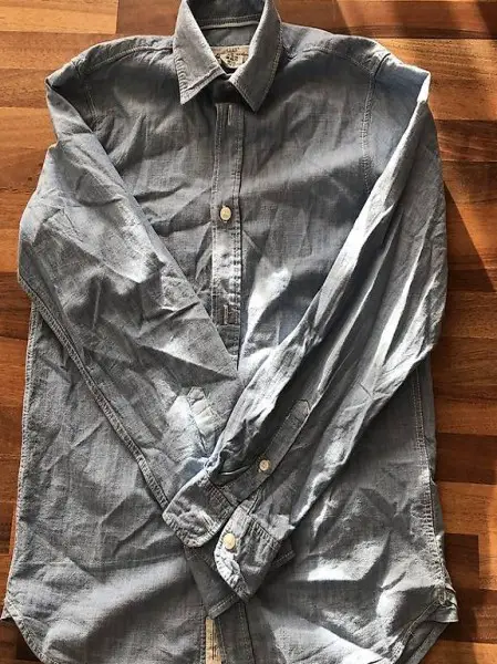 Jeans Hemd blau Grösse 146