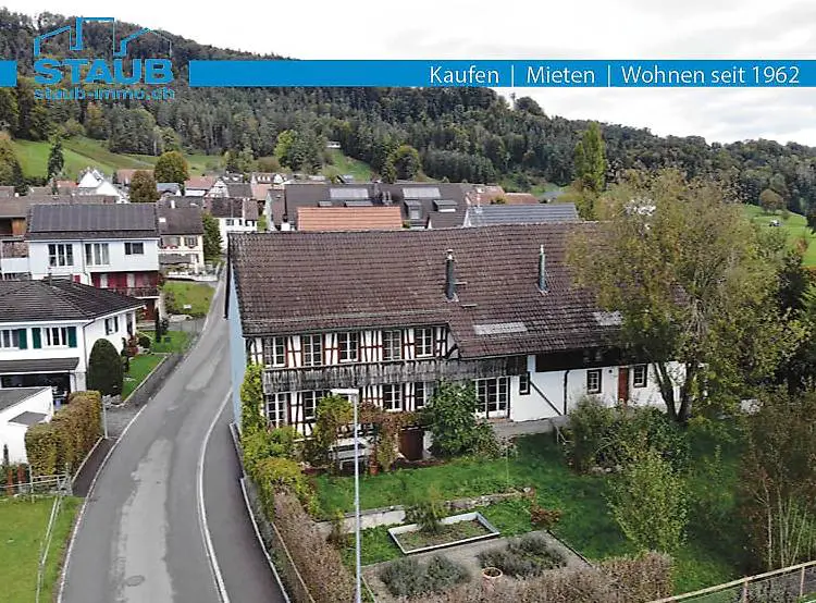 Ein Einfamilienriegelhaus mit Charme und historischem
