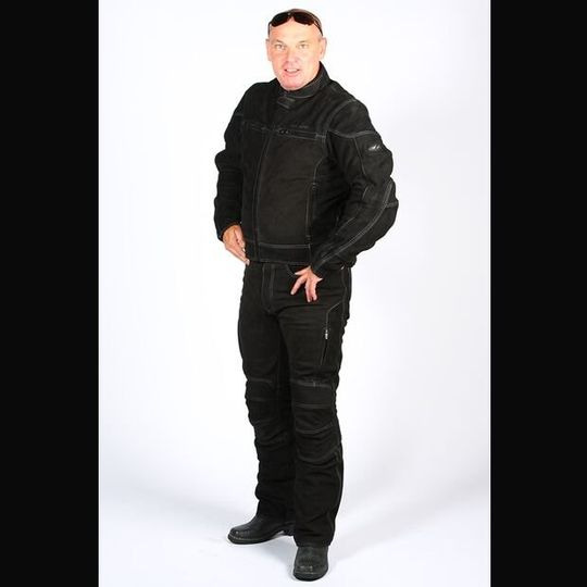 Lederkombi Nubuk Grösse 56